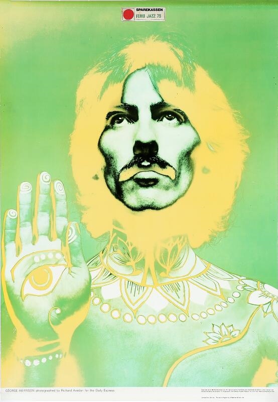 Artwork by Richard Avedon, The Beatles Daily Express Newspaper Posters, Made of Offset lithograph in colors and one b/w.