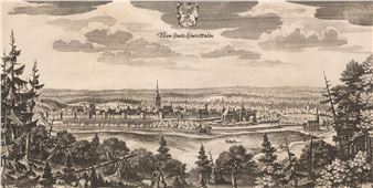 Topografická mapa III - Matthäus Merian the Elder