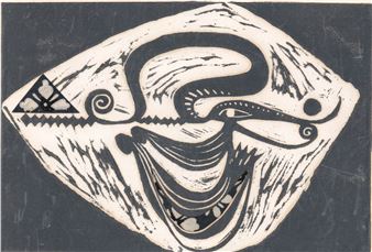 Woodblock - Sue Jane Mitchell Smock