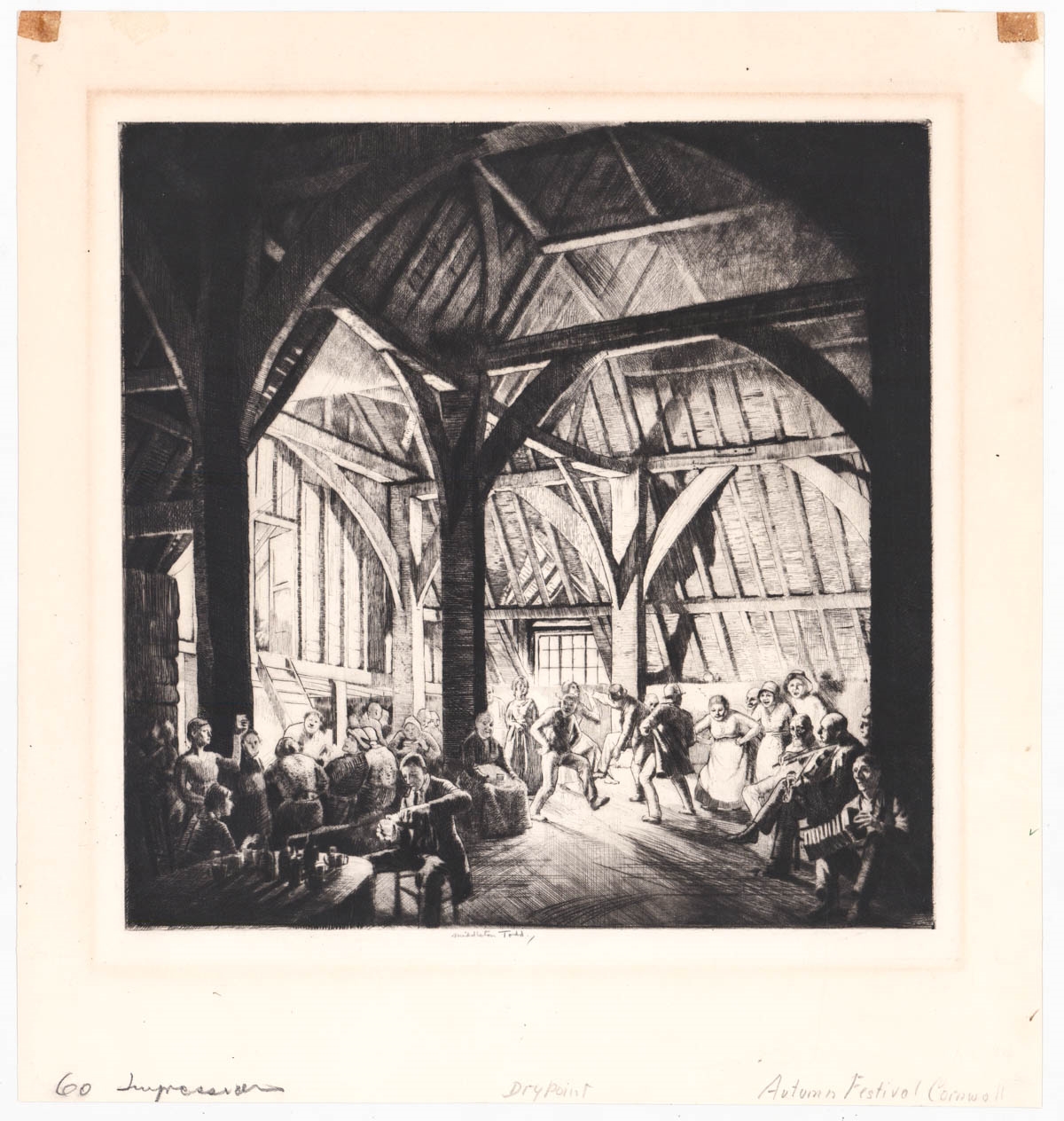 Arthur Ralph Middleton Todd | A.R. Middleton Todd Hand Signed Etching ...