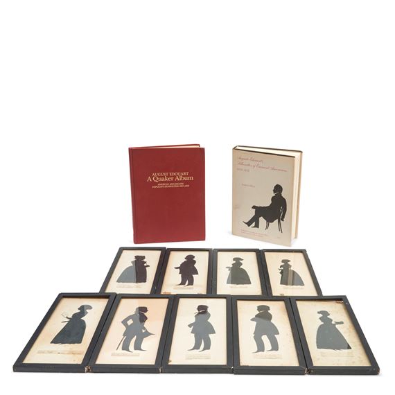 Auguste Edouart (1789-1861), dated 1839-42 - Augustin Amant Constant Fidèle Edouart