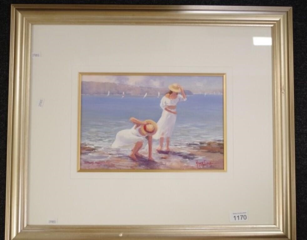 Artwork by Werner Filipich, Bradleys Head, Made of Oil On Board