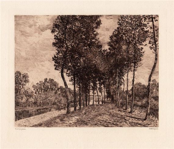 Bords du Loing - Alfred Sisley