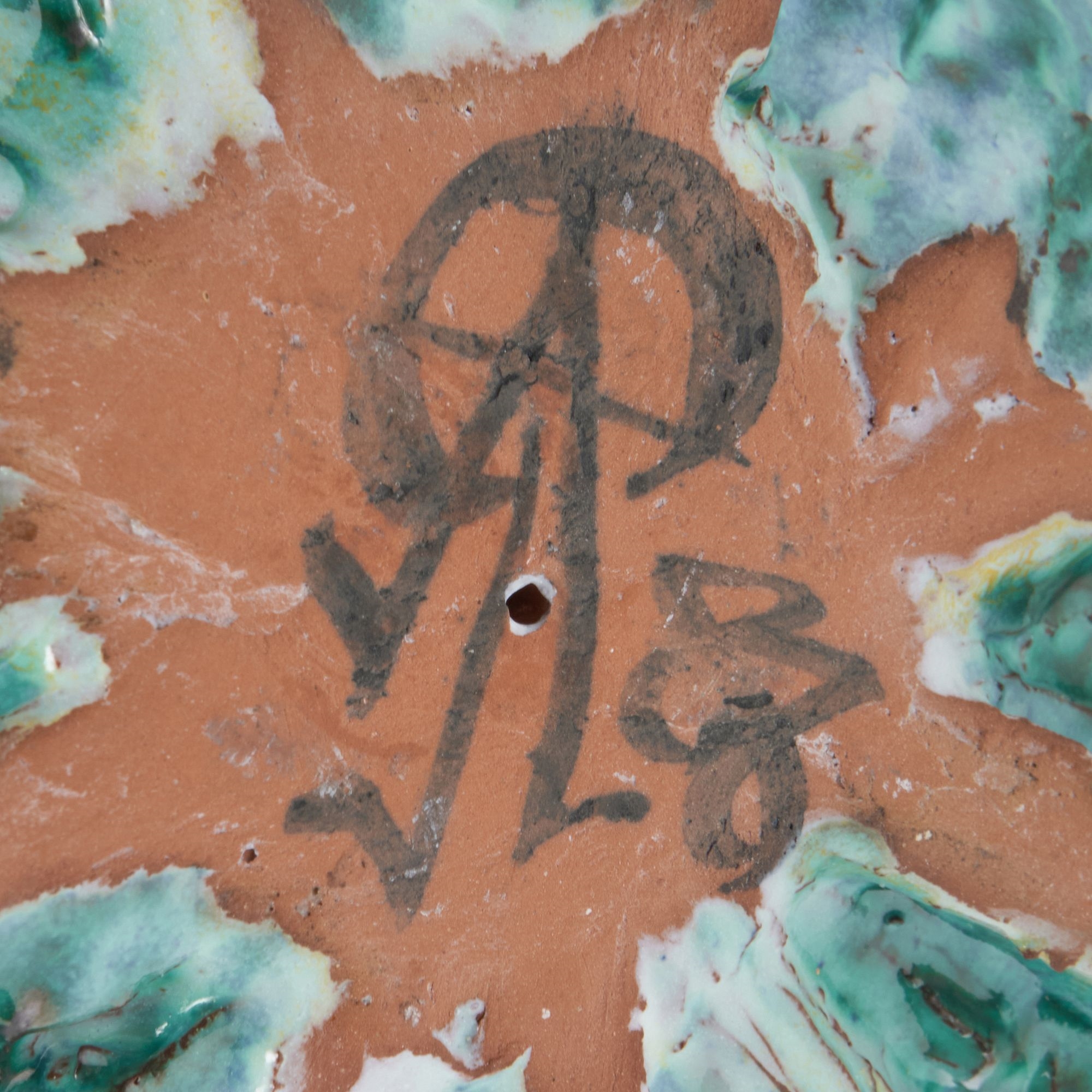 Artwork by Anne Gordon, Model of a Cauliflower, Made of Pottery