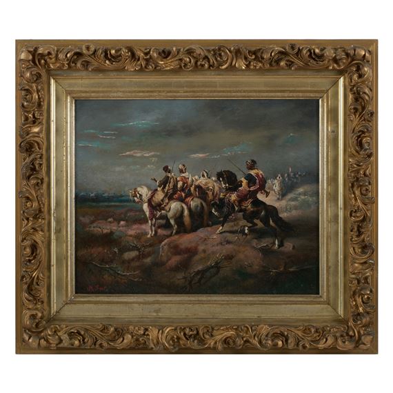 Battle Scene in the Middle East - José Mariá Sert y Badiá