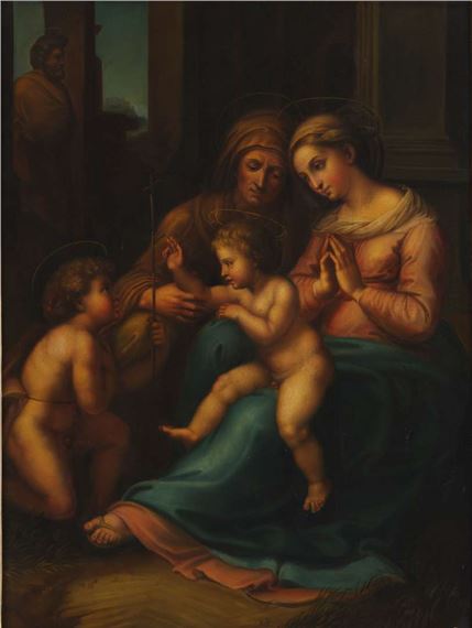 MADONNA OF DIVINE LOVE - Raffaello Sanzio