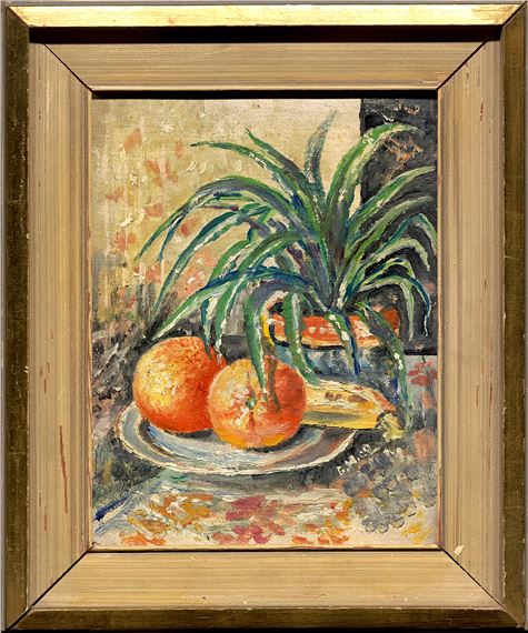 Zátiší s pomeranči by František Matoušek, 1962