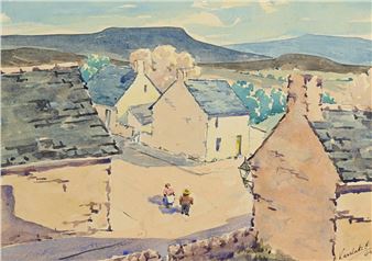 A Welsh Village - Brian Karslake