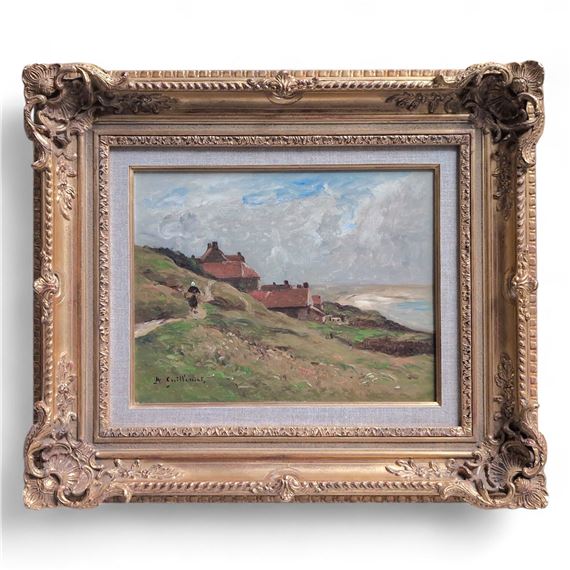 Village au bord de la mer - Jean Baptiste Antoine Guillemet