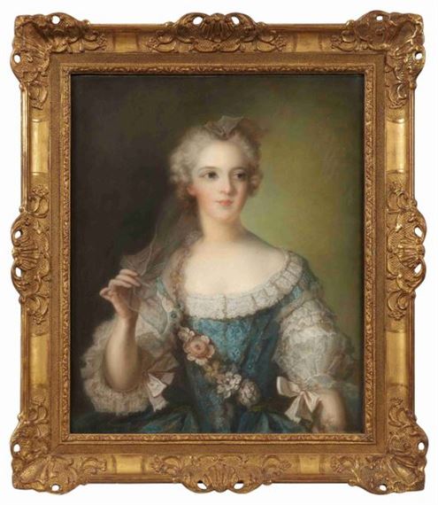 Portrait of Sophie-Philippine-Elisabeth-Justine de France, known as Madame Sophie - Jean-Marc Nattier