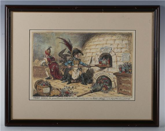 Tiddy-Doll the great French Gingerbread-Baker - James Gillray