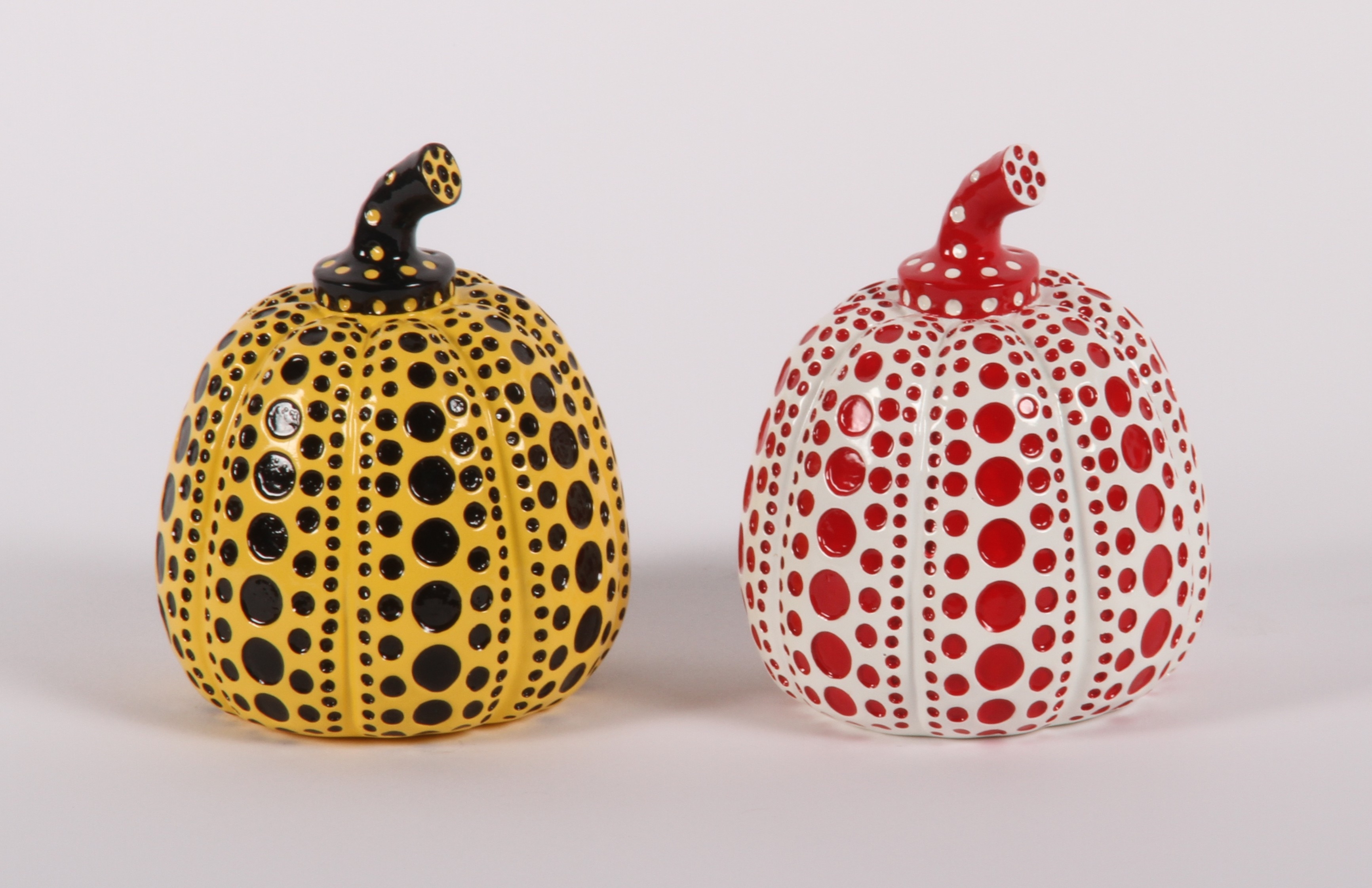 Artwork by Yayoi Kusama, Pumpkin, Made of Resin