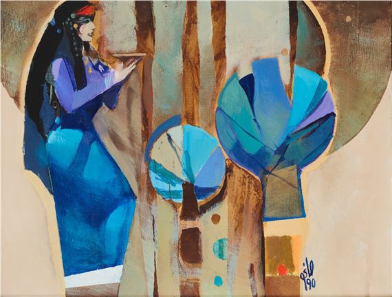 UNTITLED by Hani Muthir, 1990