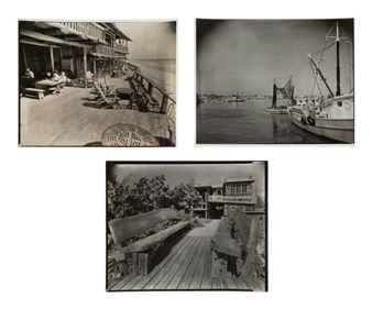 Berenice Abbott
(American, 1898–1991)
A Group of Three Images Depicting Florida, 1954 - Berenice Abbott