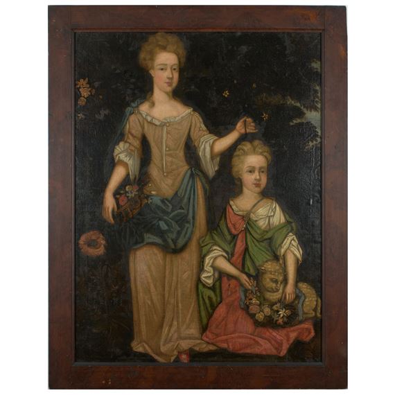 Mother and Daughter by English School