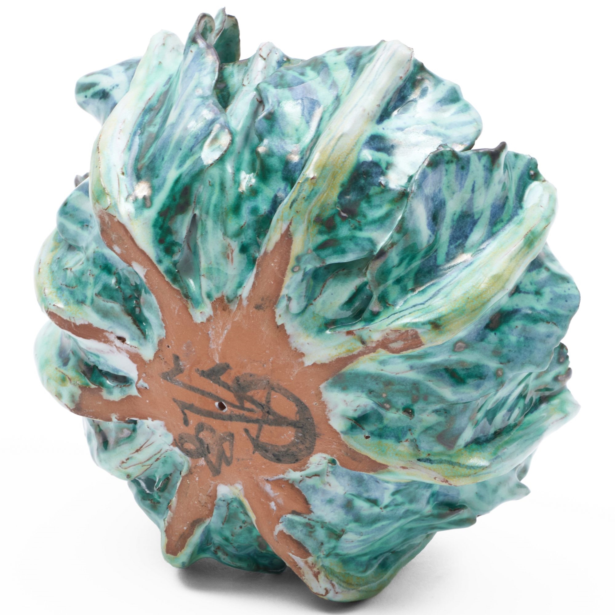 Artwork by Anne Gordon, Model of a Cauliflower, Made of Pottery