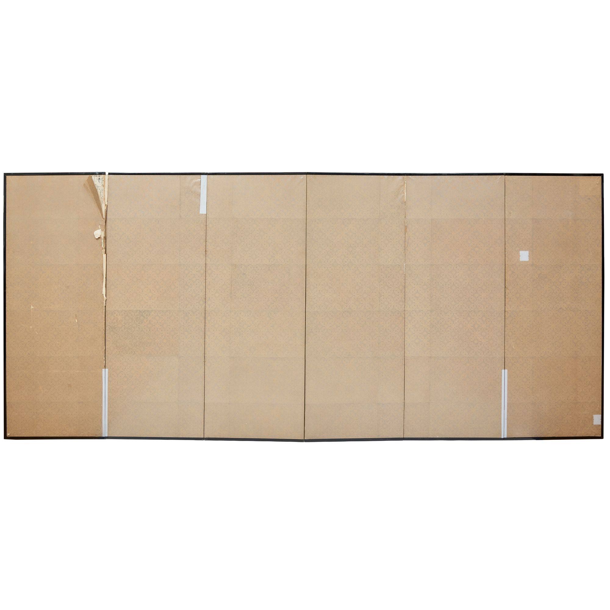 Artwork by Japanese School, Pair of Japanese Six Panel Screens with Horses, Made of Ink And Colors On Paper