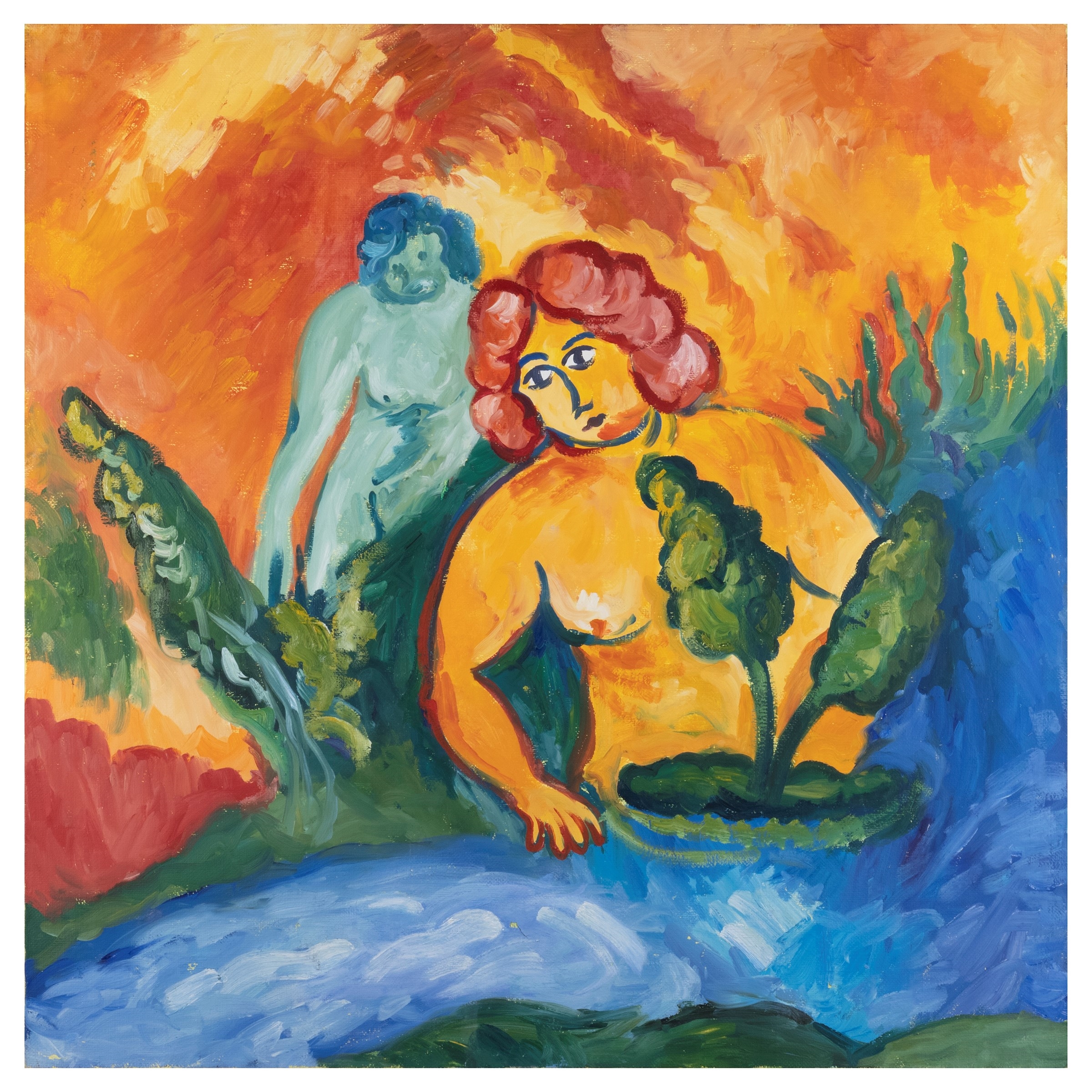 Artwork by Mimmo Germanà, Untitled, Made of Oil On Canvas