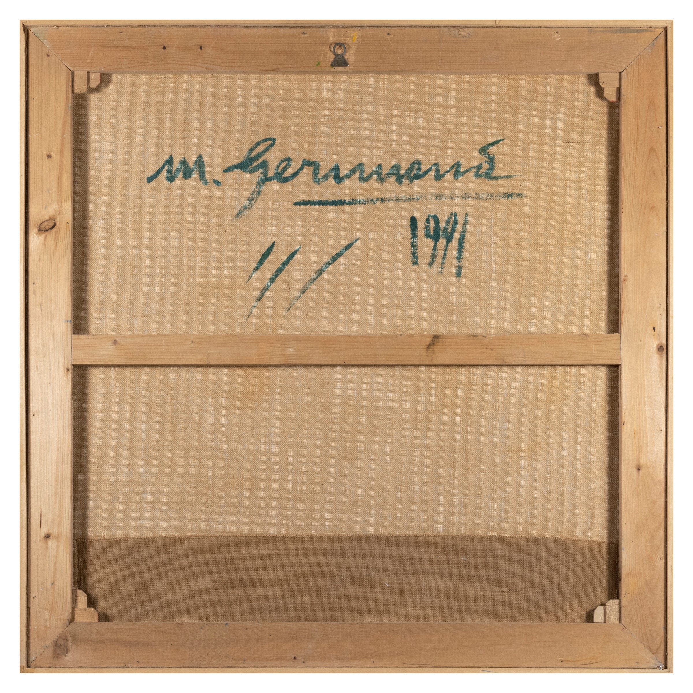 Artwork by Mimmo Germanà, Untitled, Made of Oil On Canvas