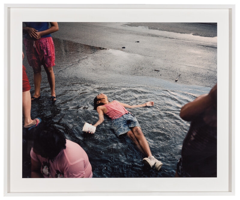 Artwork by Paul D'Amato, Paul D'Amato
(American, b.1956)
Girl in Rain, Chicago, 1991; printed 2006, Made of photograph