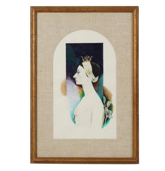 Swan Lake by Morris Broderson, 1985