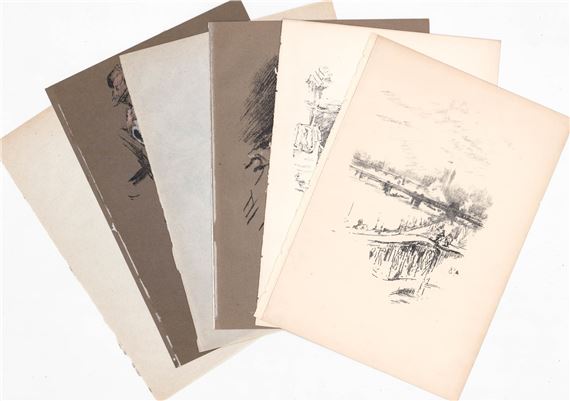 Four (4) James McNeill Whistler lithographs