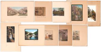 Hand Tinted (10) Photos -Wallace Nutting & Others - Wallace Nutting