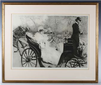 La Promenade - Edgar Chahine