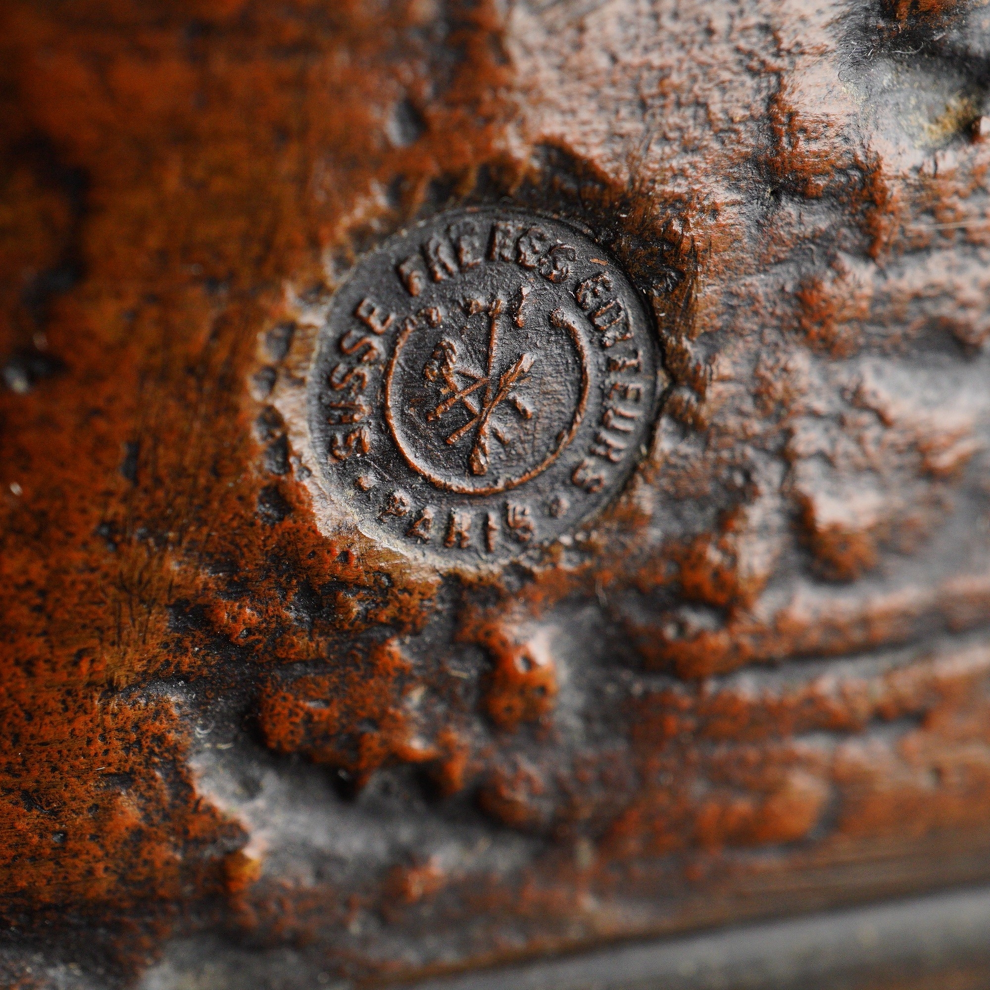 Artwork by Pierre-Jules Mene, L'Accolade, Made of cast bronze sculpture