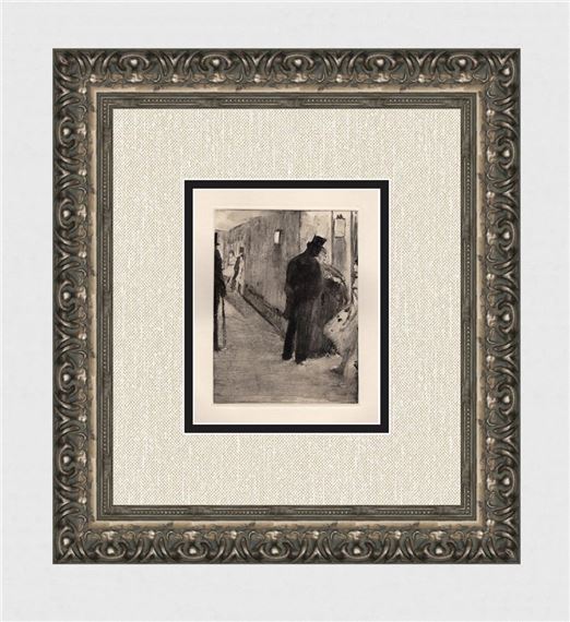 Ludovic Halevy Parlant A Madame Cardinal - Edgar Degas