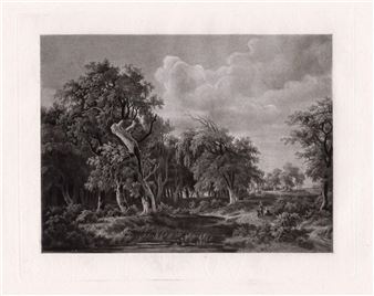Woodland Landscape - Meindert Hobbema
