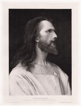 Christuskopf - Mihaly Munkacsy