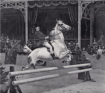 The Artist Detaille at the Horse-Show - Paul Gavarni