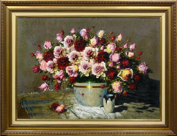 Still Life Roses - Hennie Griesel