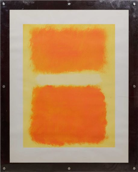 Yellow Orange by Mark Rothko