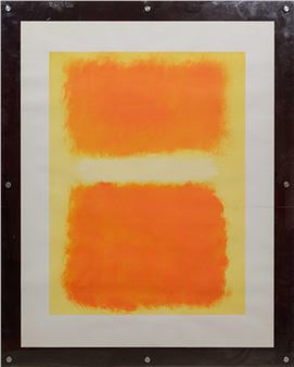 Yellow Orange - Mark Rothko