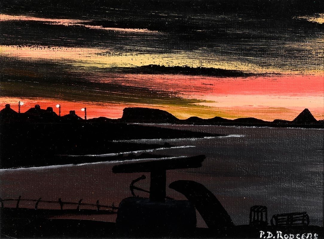 Patsy Dan Rogers | Tau Cross at Sunrise, Tory | MutualArt
