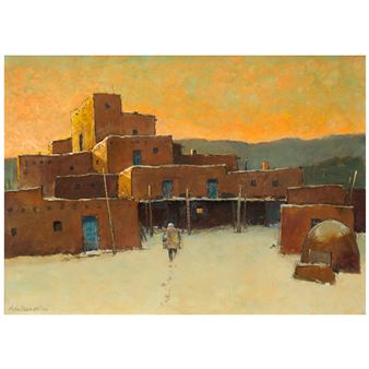 Taos February 18 x 25 in. (45.7 x 63.5 cm