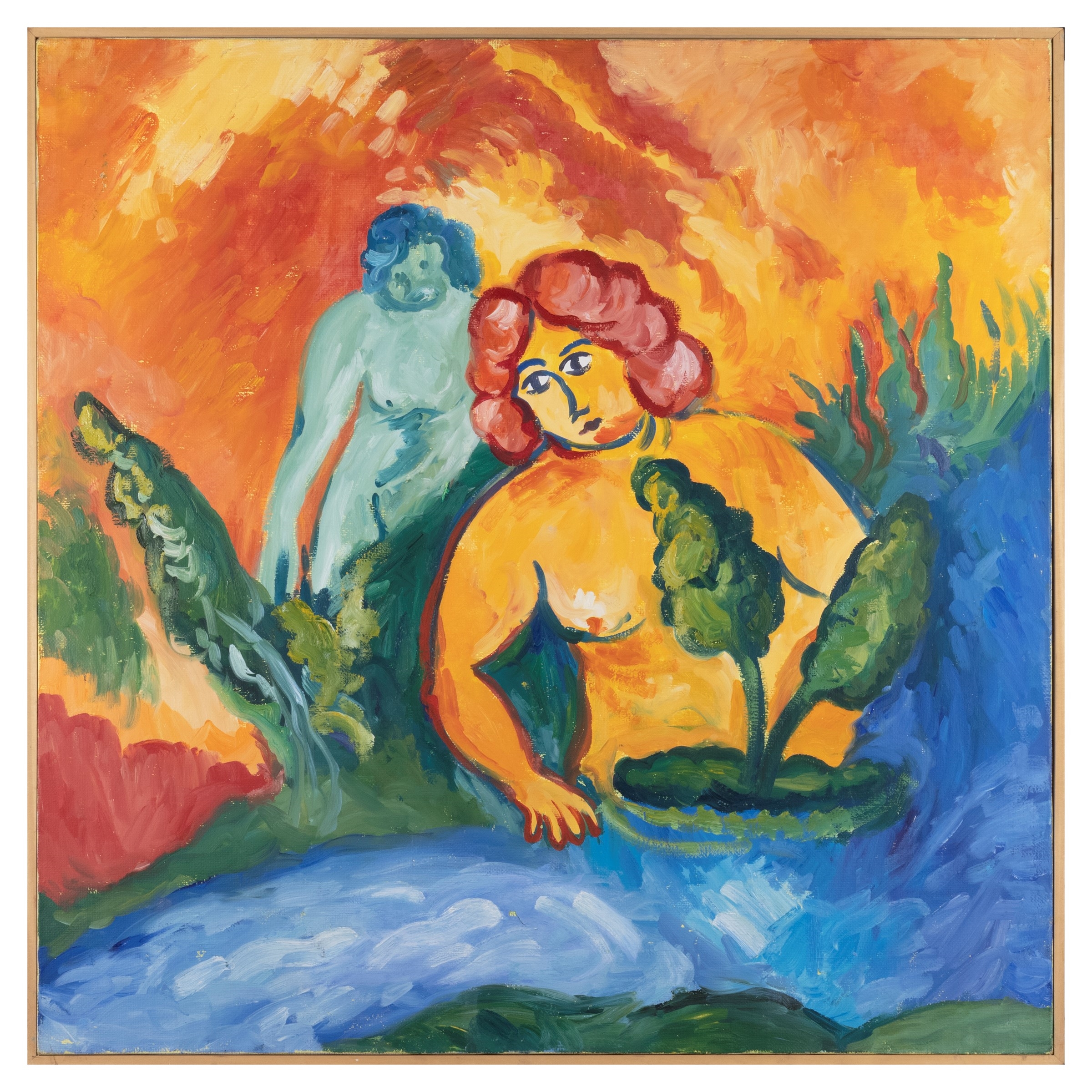 Artwork by Mimmo Germanà, Untitled, Made of Oil On Canvas