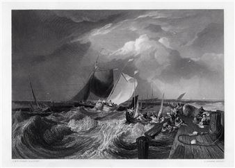 Calais Pier - Joseph Mallord William Turner