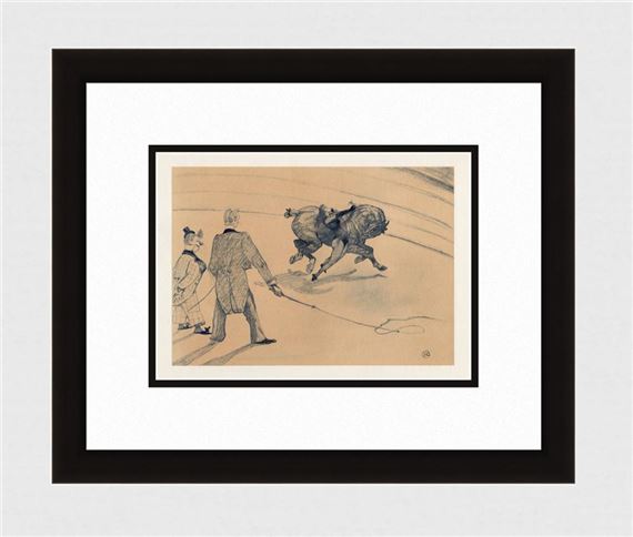 Horse Acrobatics (Voltige - Henri de Toulouse-Lautrec
