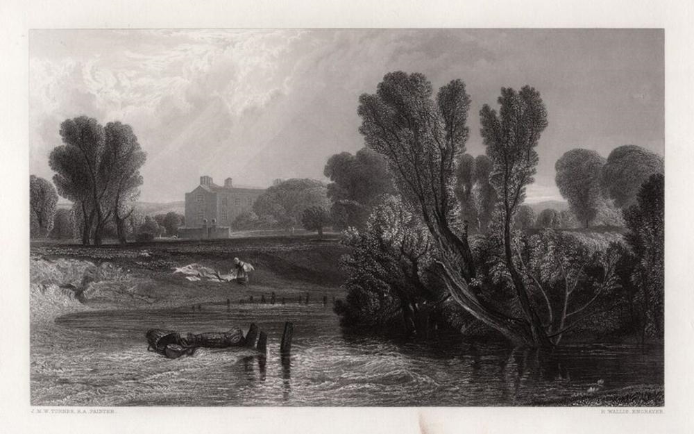 Artwork by Joseph Mallord William Turner, View of the Thames, Made of Engraving On Wove Paper