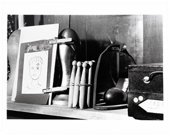 Studio Man Ray 2 bis Rue Ferou, Paris, 1983