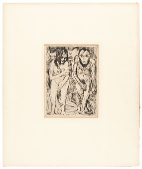 Adam and Eve - Max Beckmann