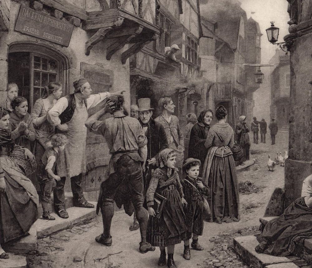 Artwork by Benjamin Vautier the Elder, The Arrest (The Apprehended Thief, Made of Heliogravure On Wove Paper