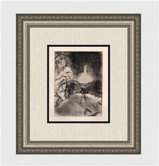 The Reading Light - Edgar Degas