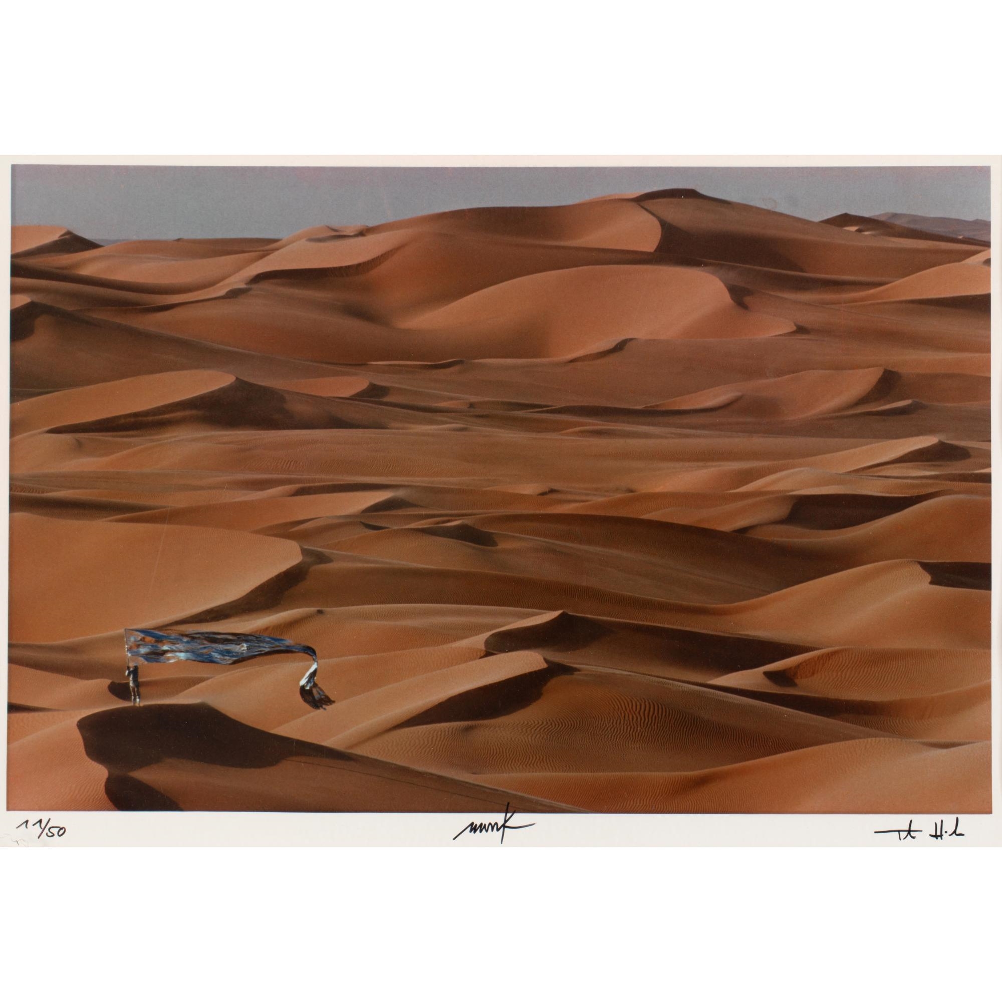 Artwork by Heinz Mack, Thomas Höpker, Photograph from the series 'Expedition in kÃ¼nstliche GÃ¤rten, Made of Color Photograph (Dye Transfer) On Paper