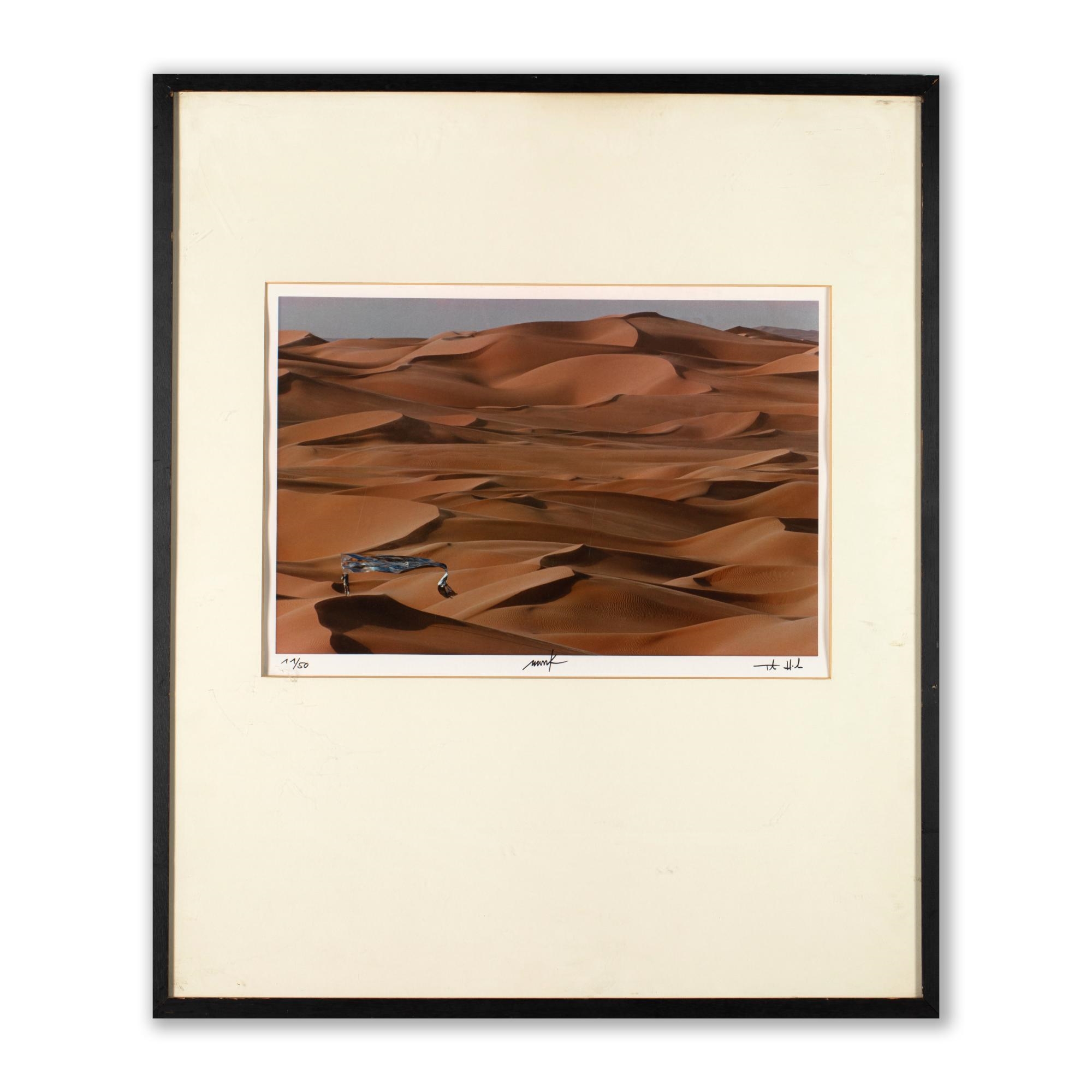 Artwork by Heinz Mack, Thomas Höpker, Photograph from the series 'Expedition in kÃ¼nstliche GÃ¤rten, Made of Color Photograph (Dye Transfer) On Paper