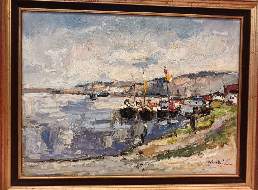 Andre Raffin | La Seine à Amfreville | MutualArt