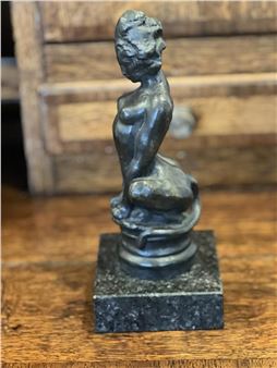 Sphinx radiator cap - Norman Lindsay
